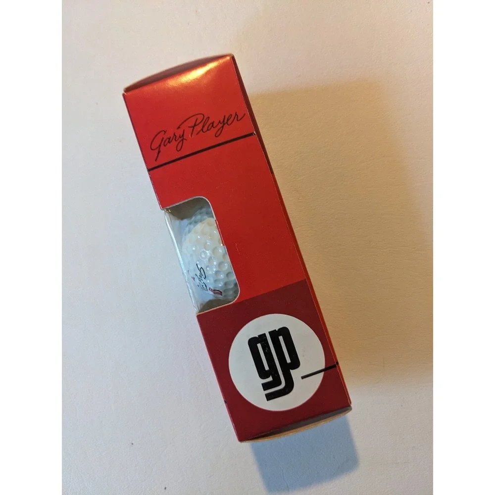 Vintage Dunlop Gary Player GP Signature Golf Balls 1 Sleeve 3 Golf Balls NEW